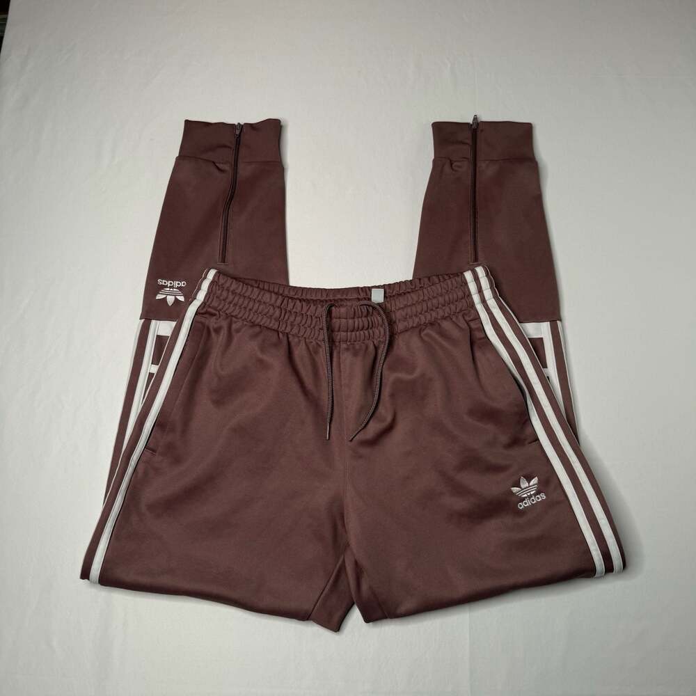 Adidas Originals Men's Adicolor Classics CUTLINE Pants, Wonder Oxide, Medium Pur